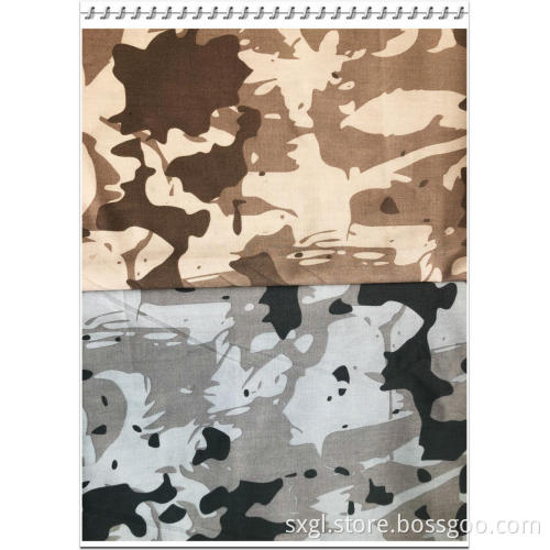 100% cotton twill print fabric for shirt
